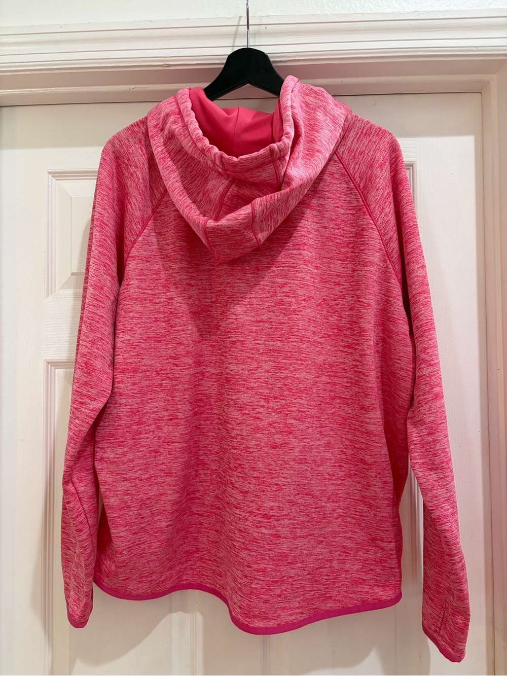 Under Armour Pink Marled Performance Hoodie - Picture 4 of 7